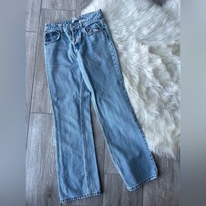 H&M Light Blue Straight Leg Jeans